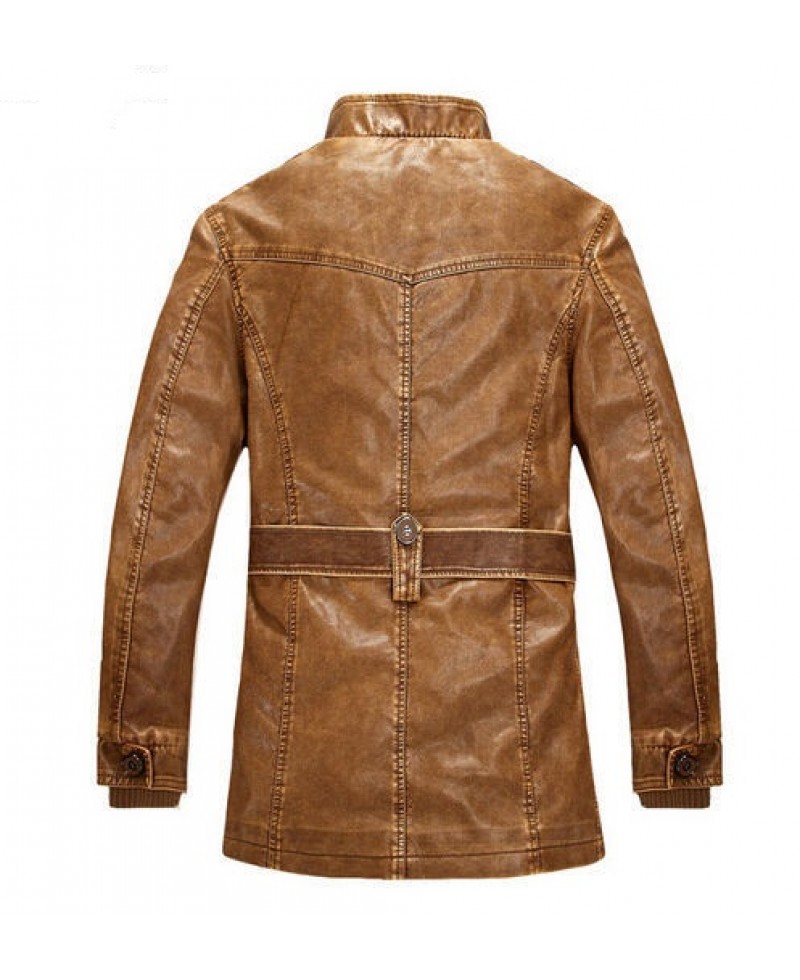 Brown Leather Jacket With Fur Lining Jackets Maker Brown Leather Jacket