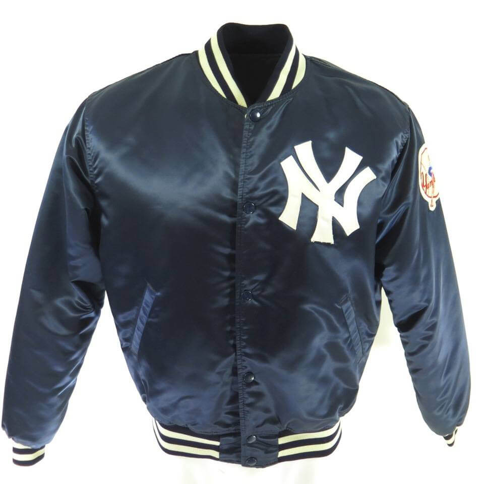 yankees leather jacket