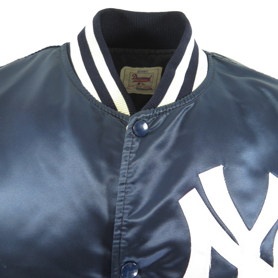 Vintage 80s New York Yankees Starter Jacket - Jackets Maker