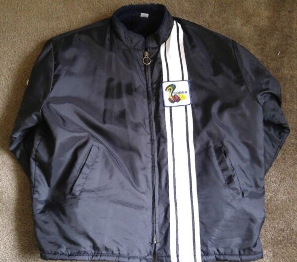 Vintage Style Ford Mustang Cobra Stripe Jacket