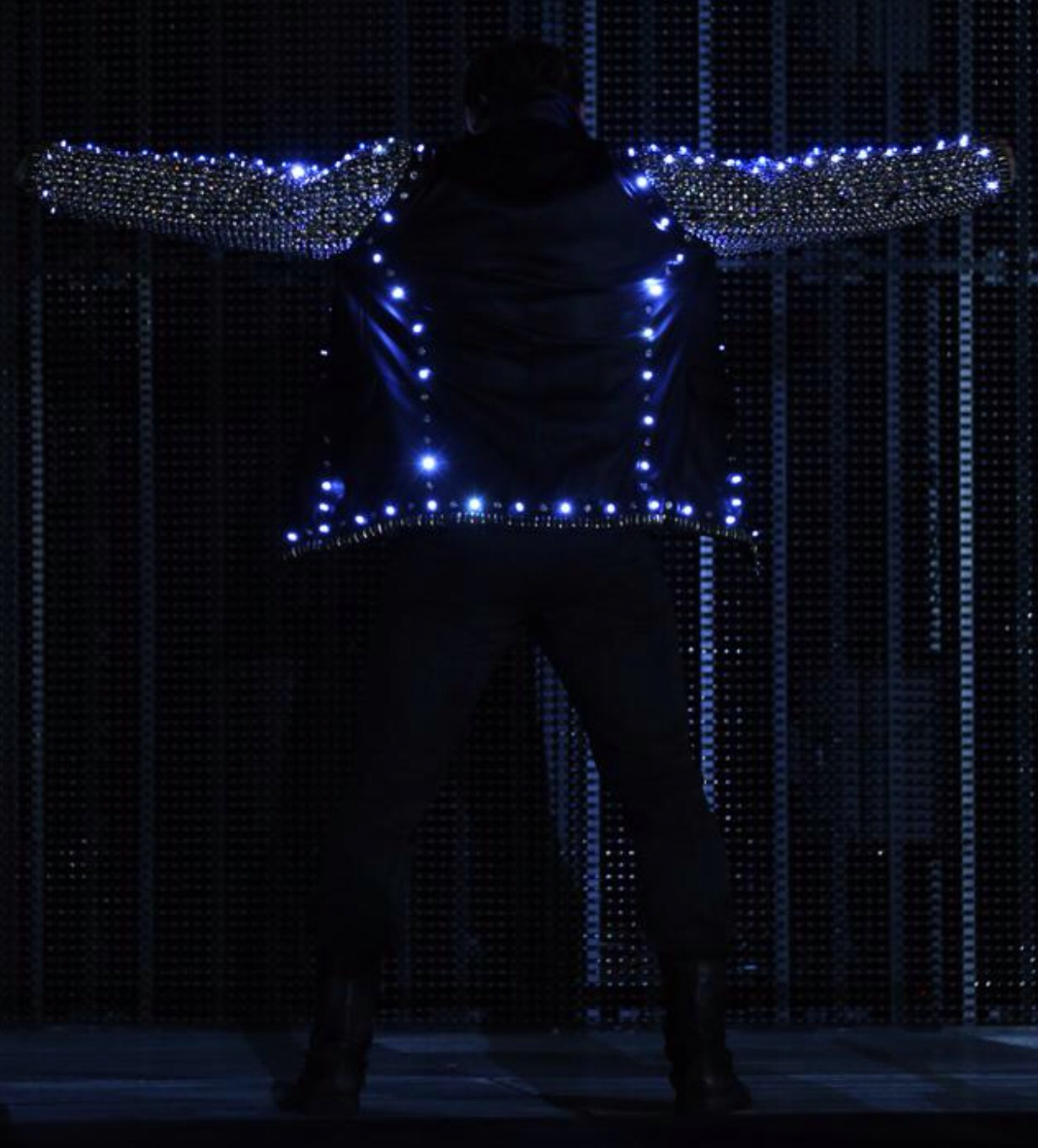 chris jericho light up jacket ebay