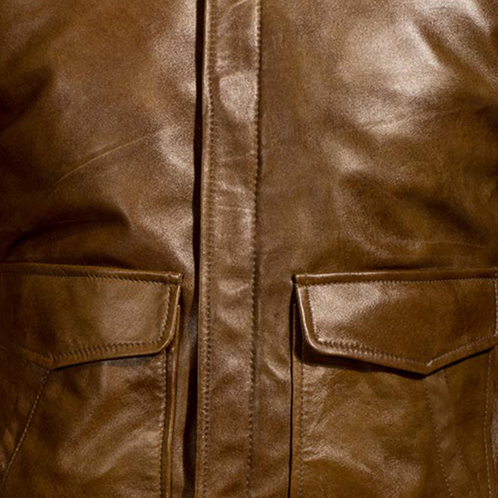 Coffmen Brown Leather Er Jacket Jackets Maker Coffmen Brown Leather Er Jacket