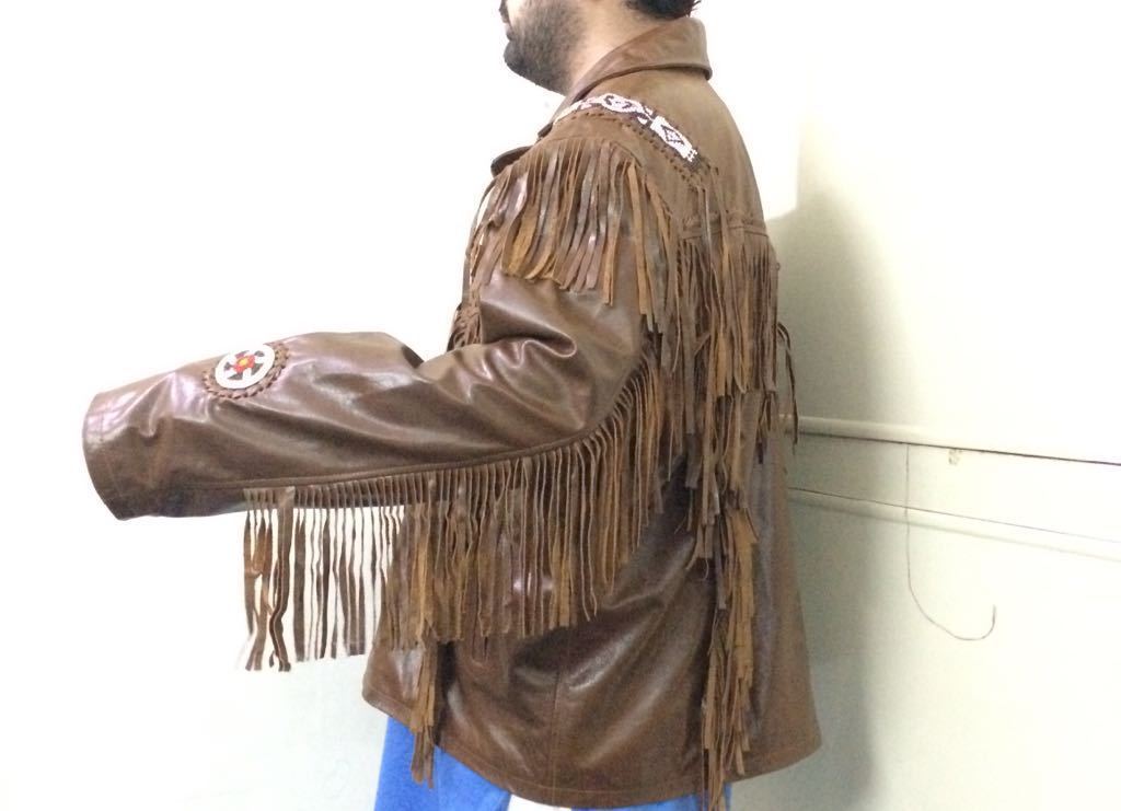 leather jacket western