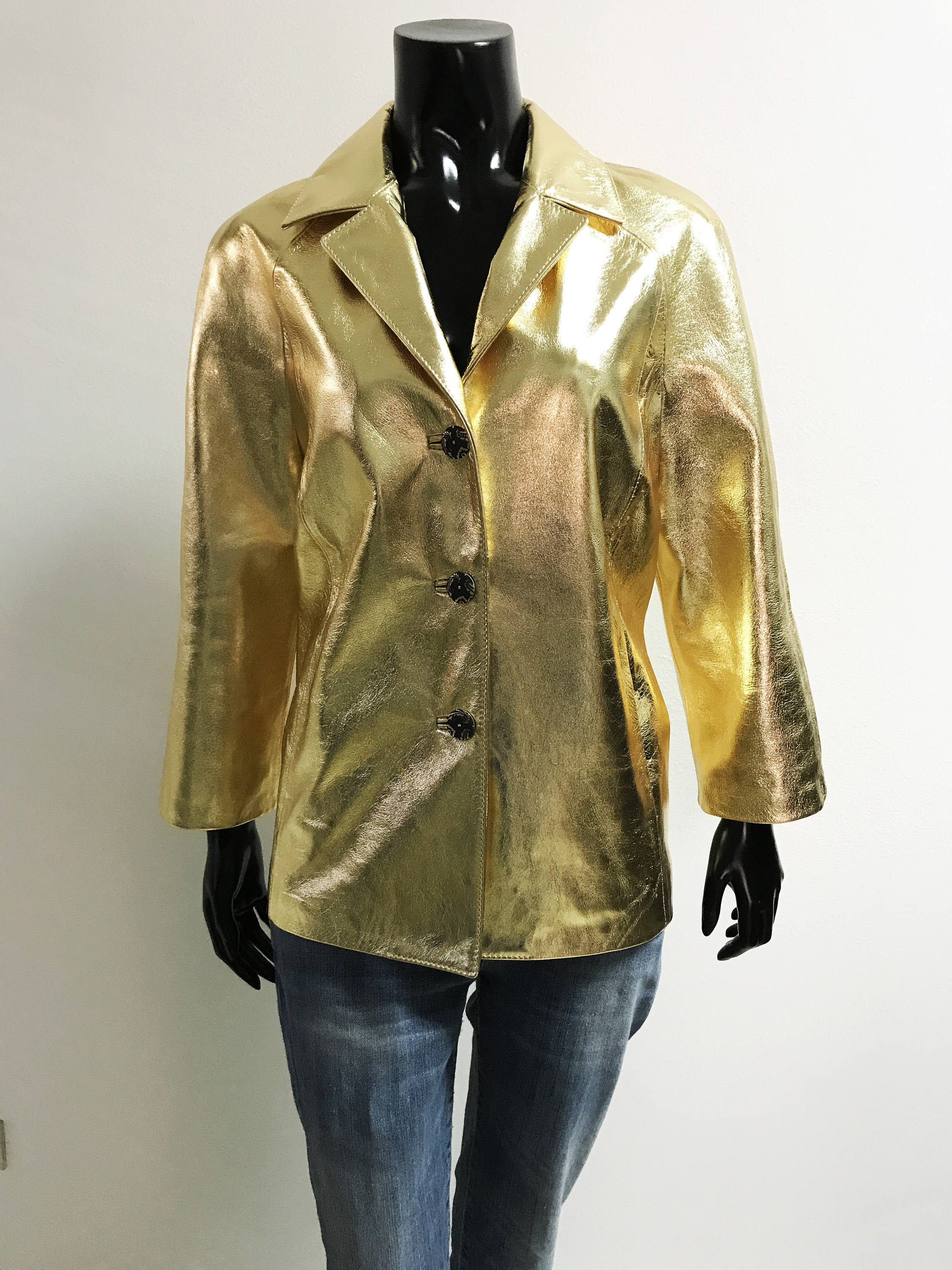 gold occasion jacket