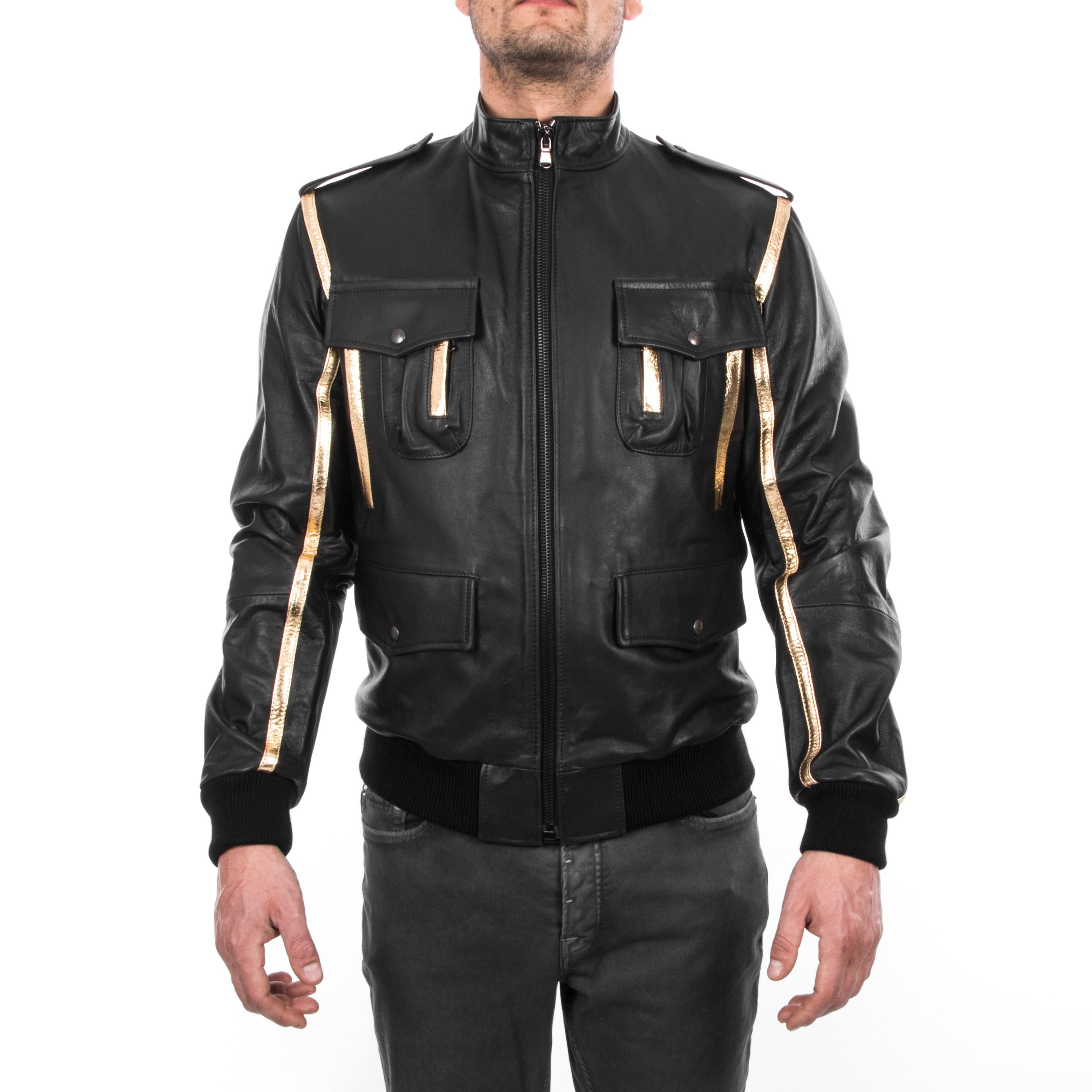 Er Black Gold Men Jacket