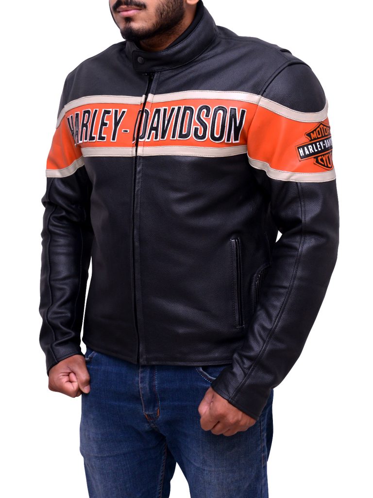 harley davidson victory lane leather jacket