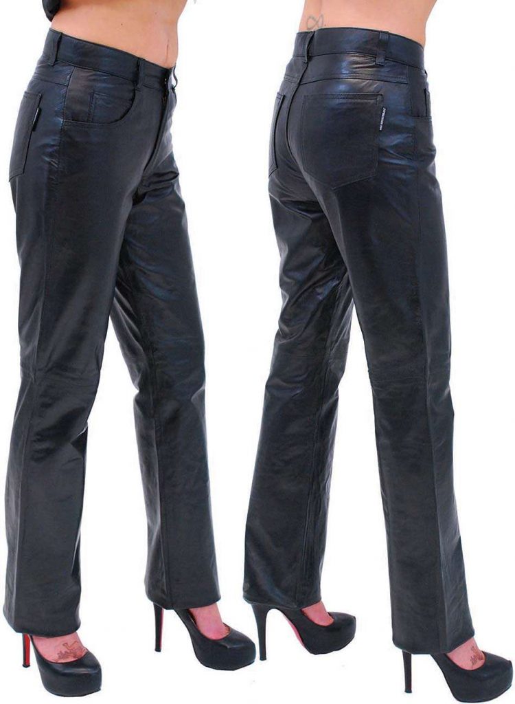 Lambskin Leather Pants for Women - Jackets Maker