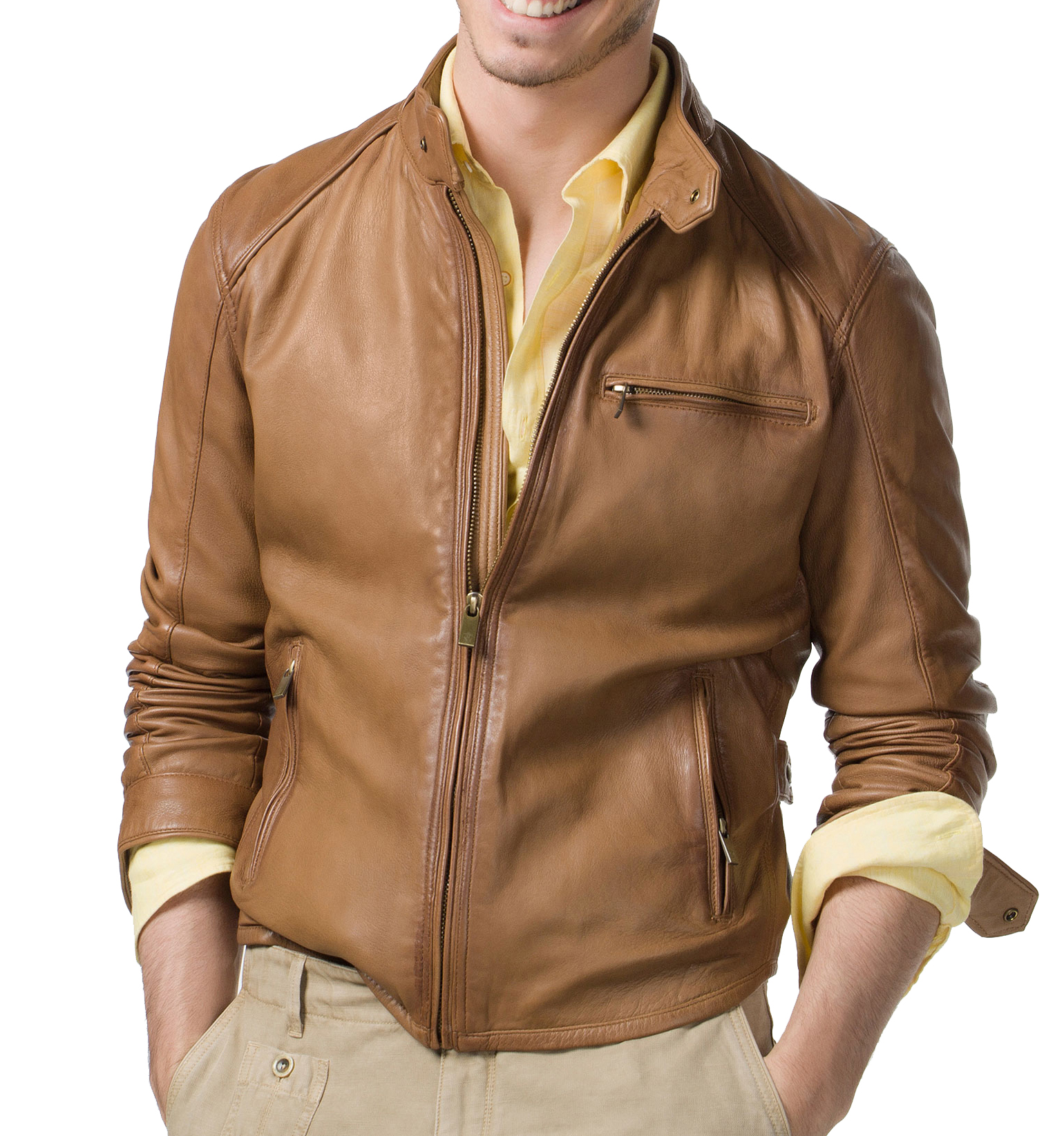 Men Designer Leather Jackets Maker Men Designer Leather Jackets