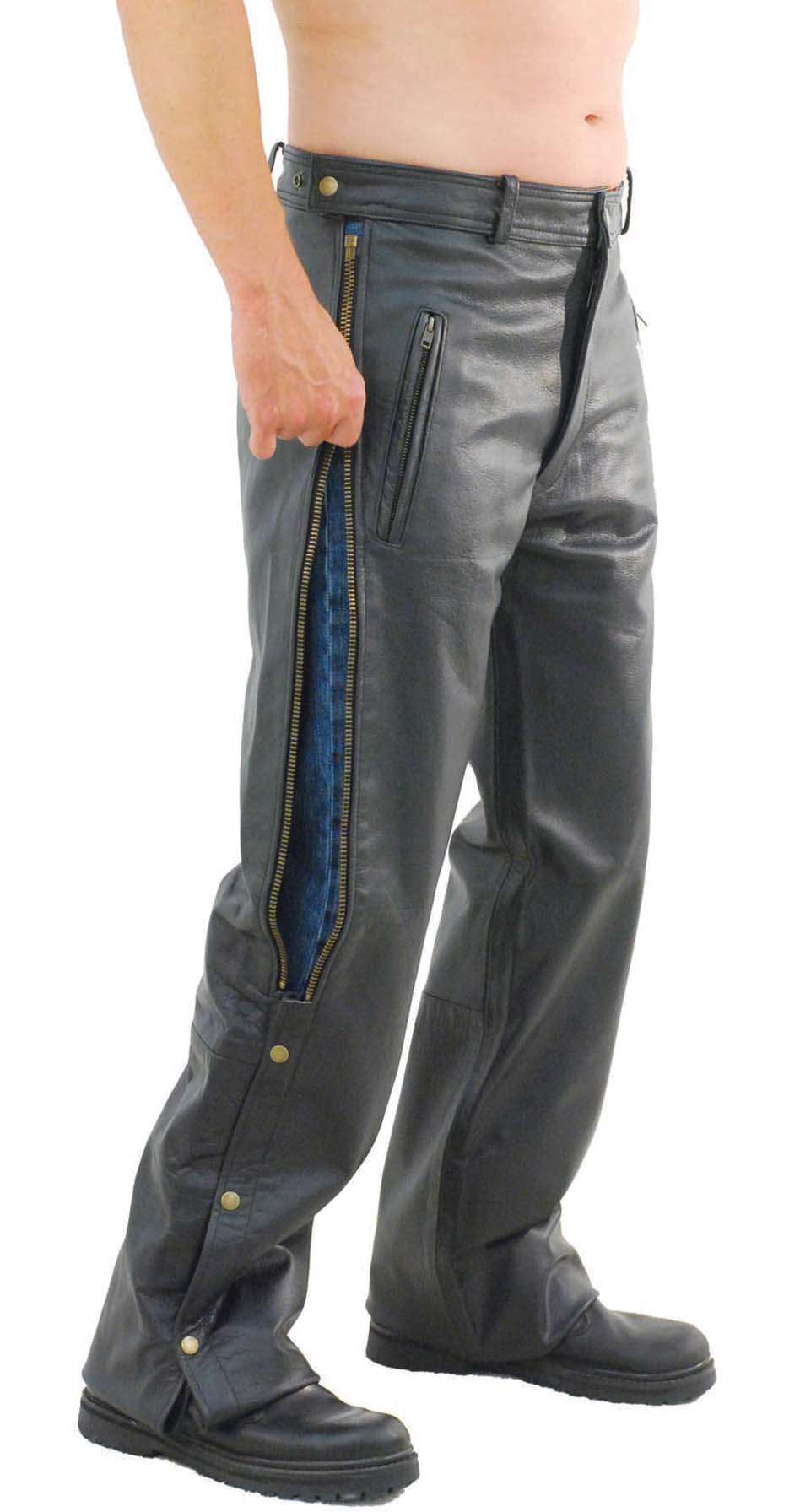 leather chaps pants