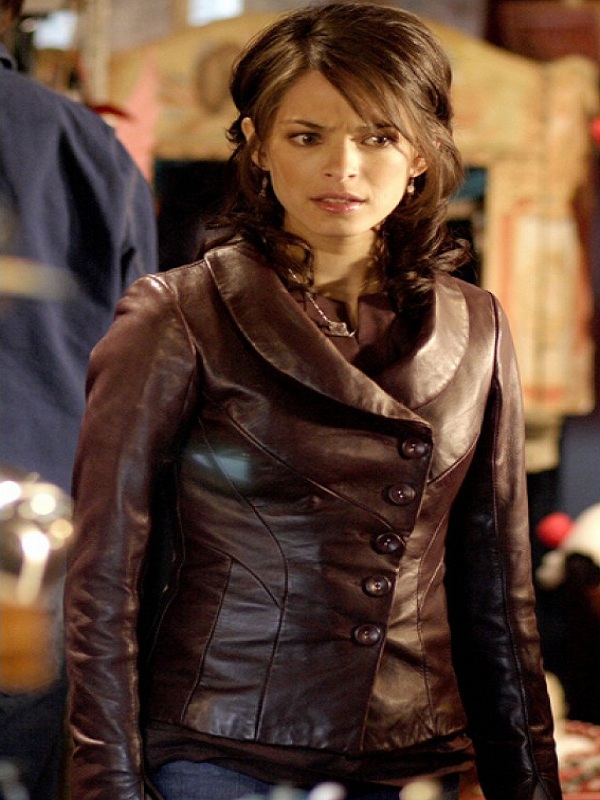 Kristin Kreuk Smallville Brown Leather Jacket - Jackets Maker