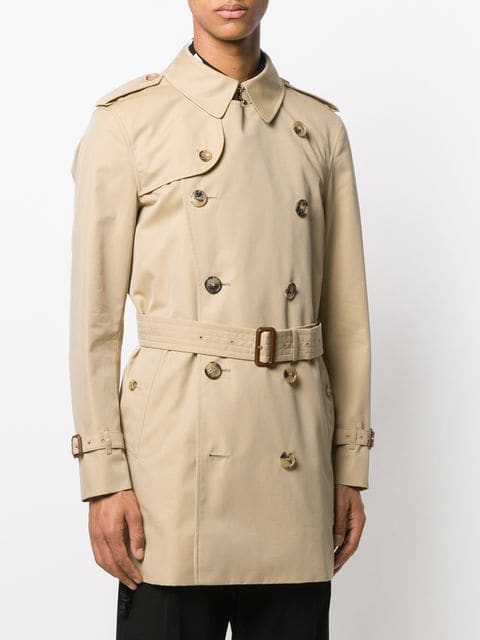 mens short trench jacket