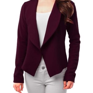 womens black zip jacket