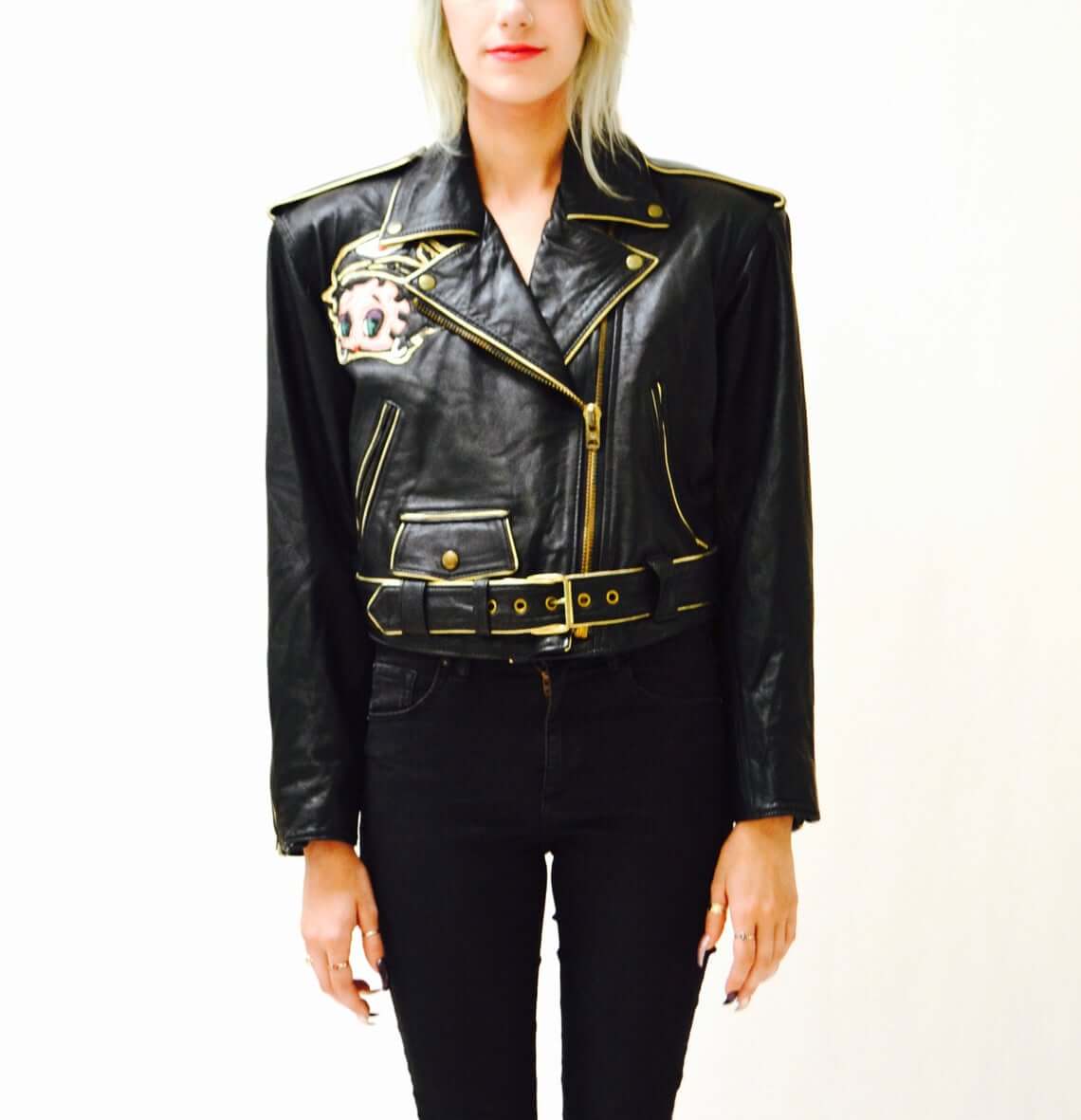 betty boop leather jacket betty boop leather jacket