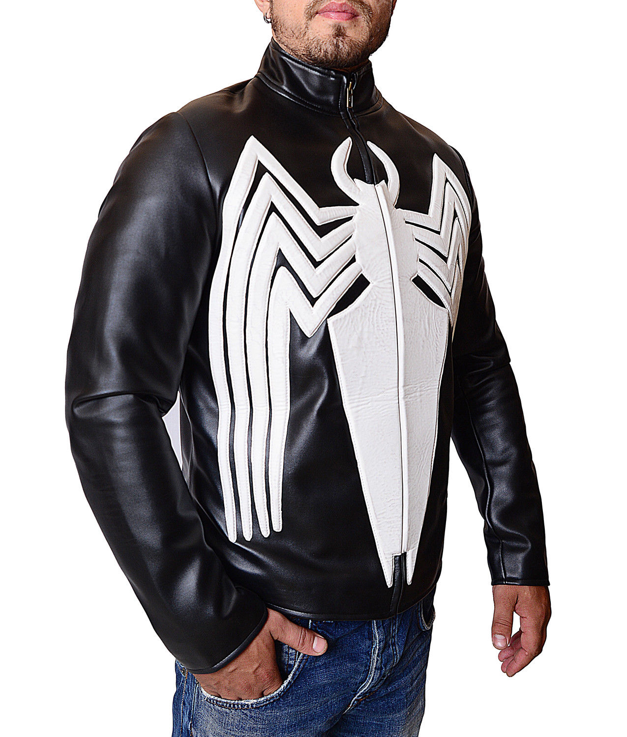 eddie brock leather jacket