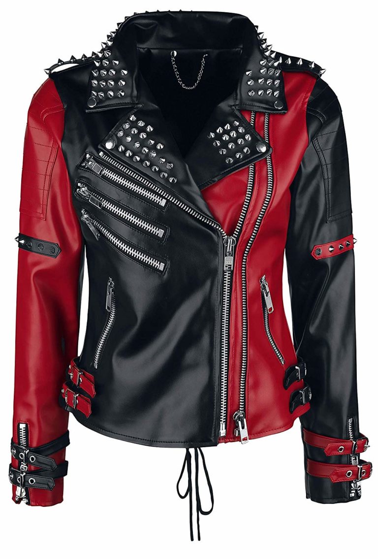 Heartless Asylum Harley Quinn Leather Jacket - Jackets Maker
