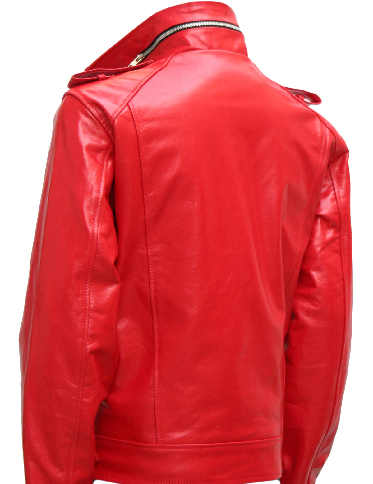 red leather jacket mens cheap