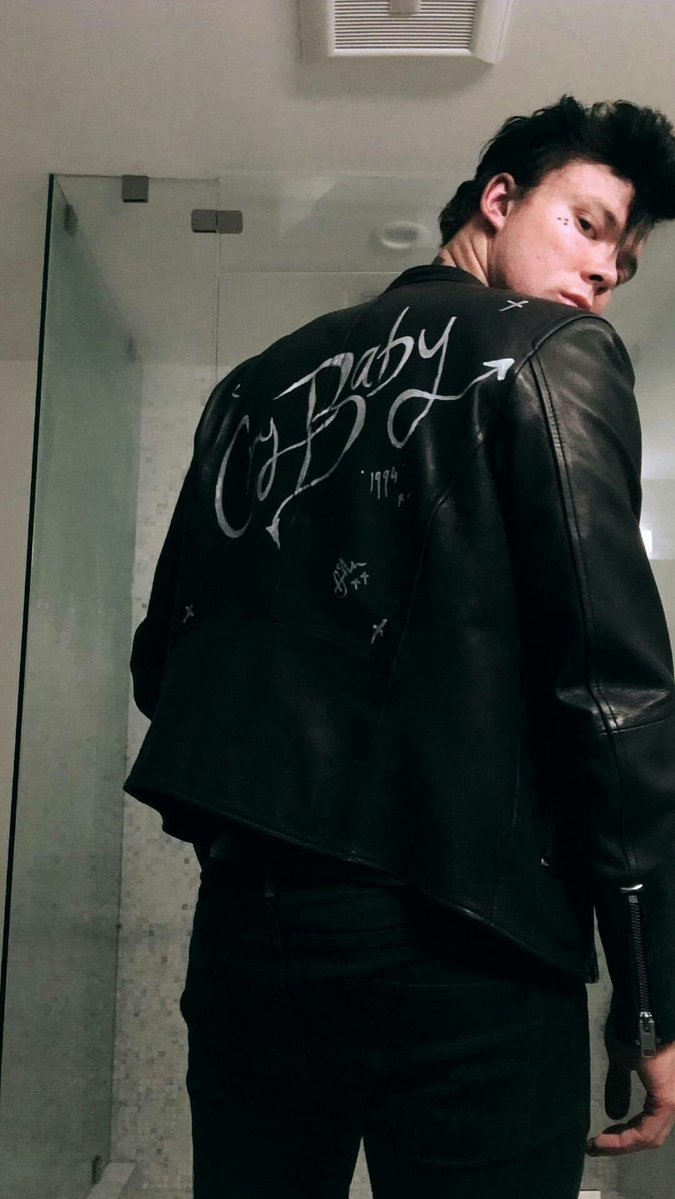 crybaby leather jacket