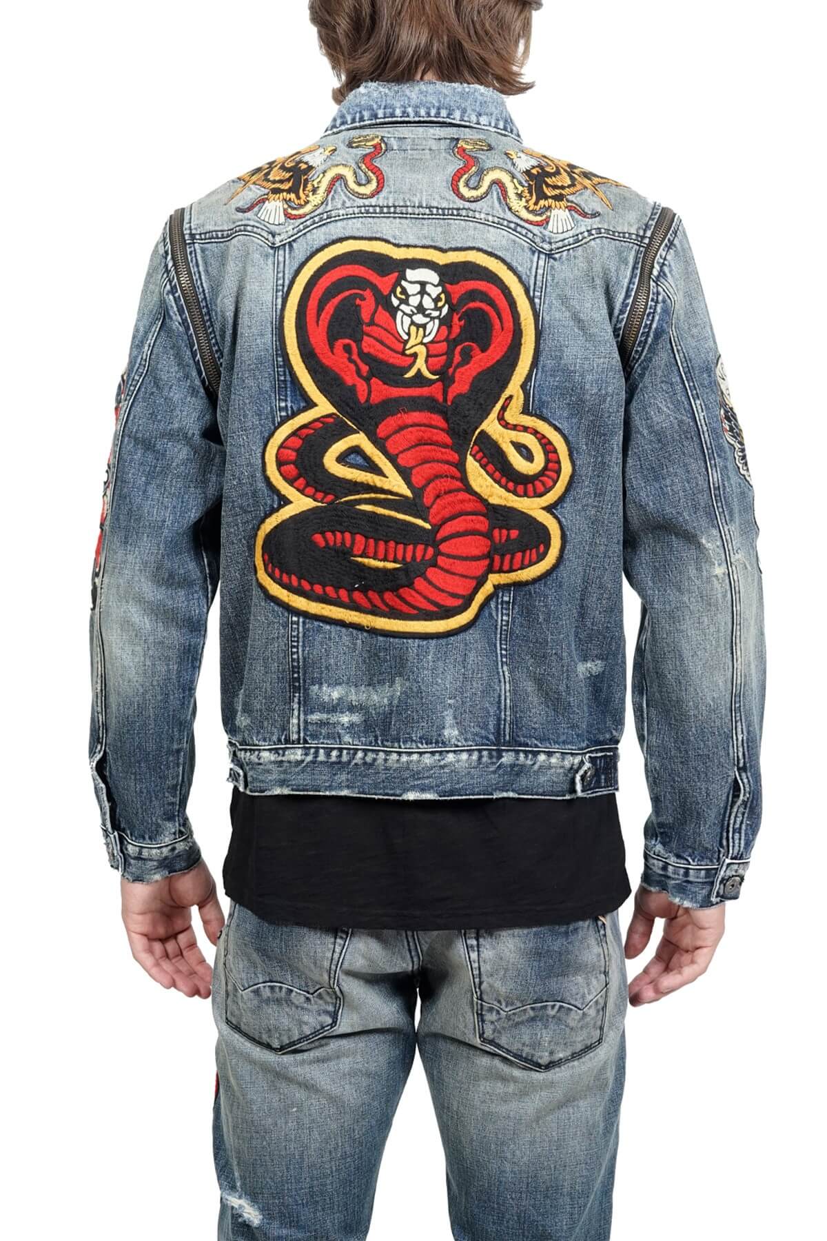 cult of individuality denim jacket