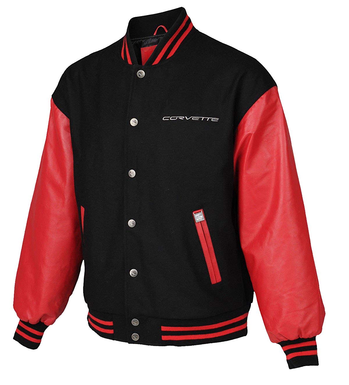 red black bomber jacket