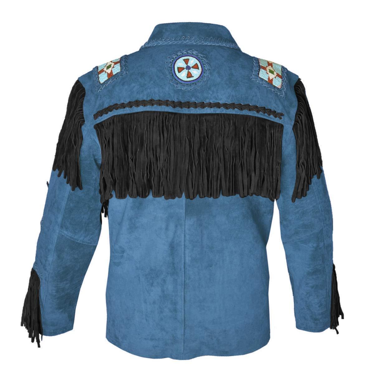 blue western jacket