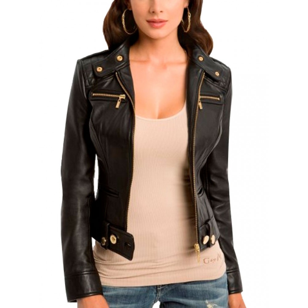 marciano leather jacket