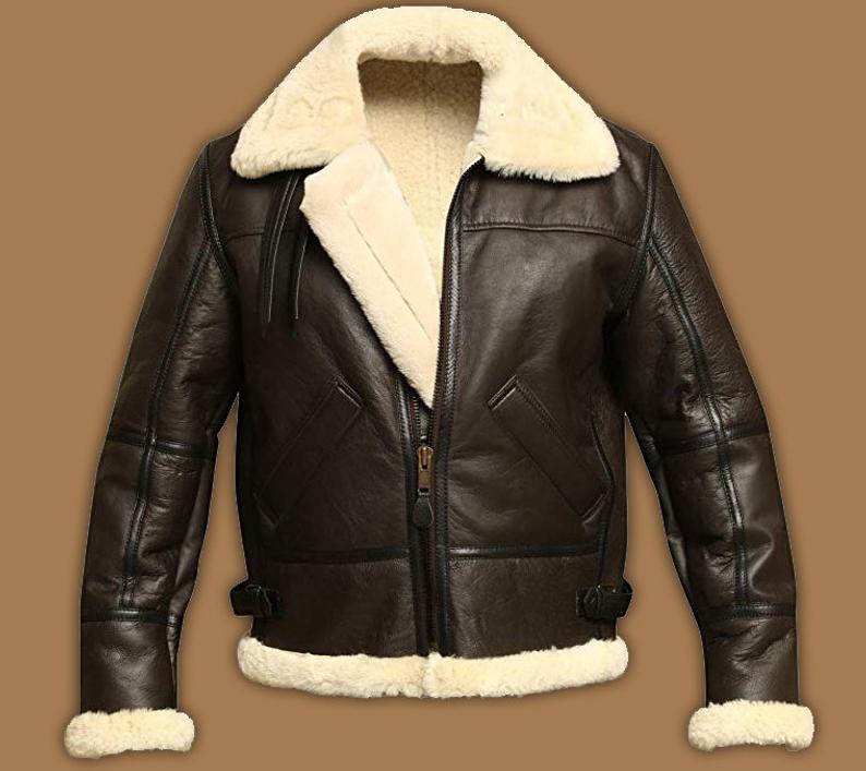 sheepskin b3 jacket