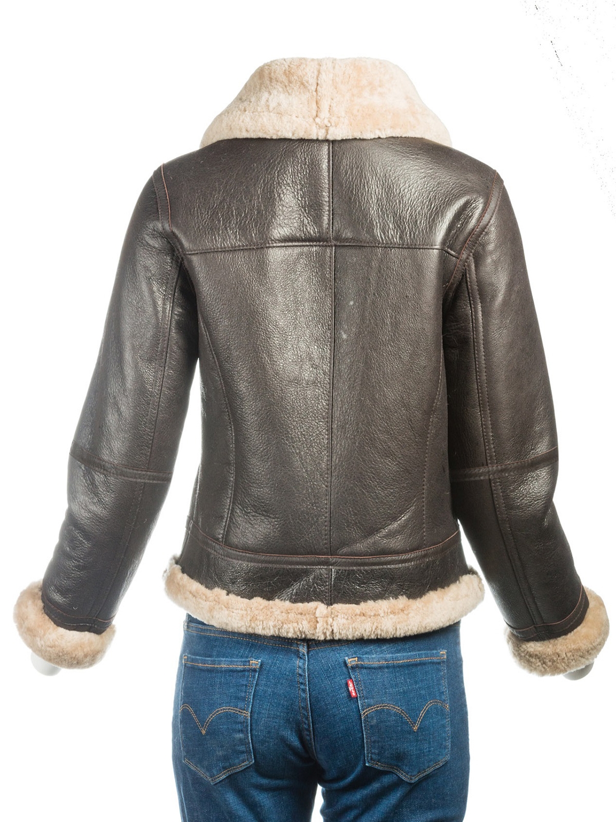 sheepskin b3 bomber jacket