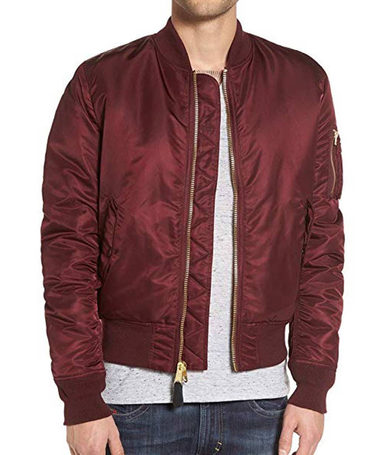echo red jacket