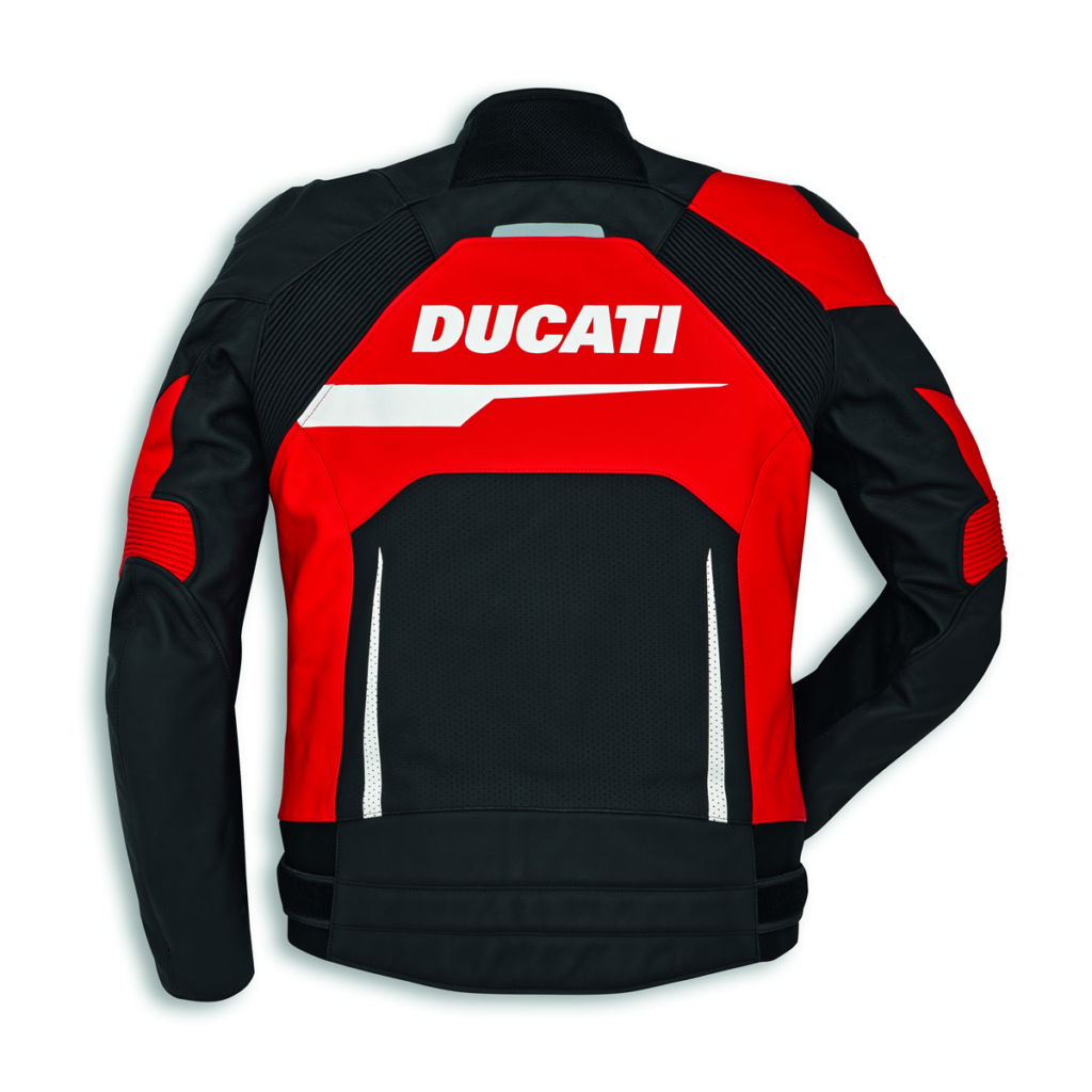 Ducati Genuine Perforated Leather motorcycle Jacket - Jackets Maker