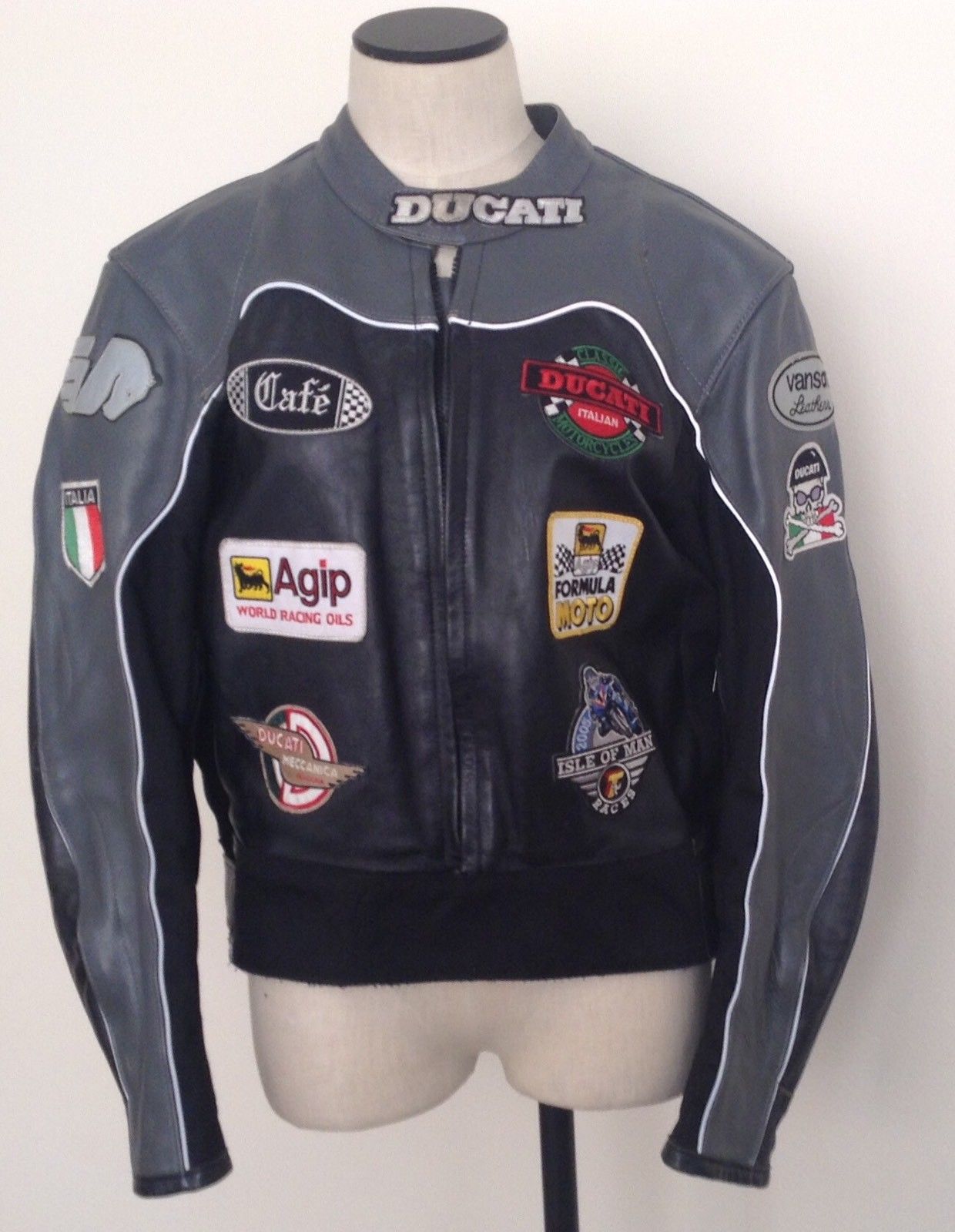 vanson leather motorcycle jacket