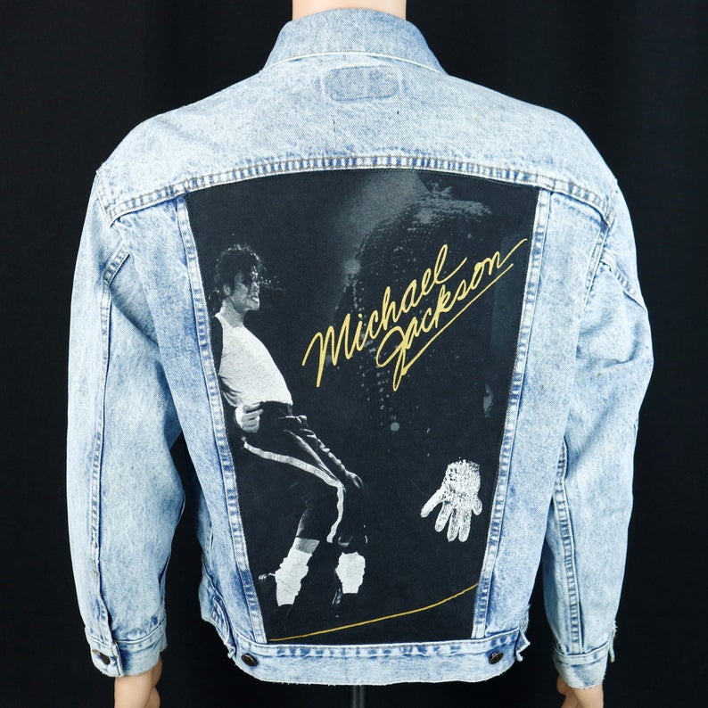 michael jackson denim jacket cotton on