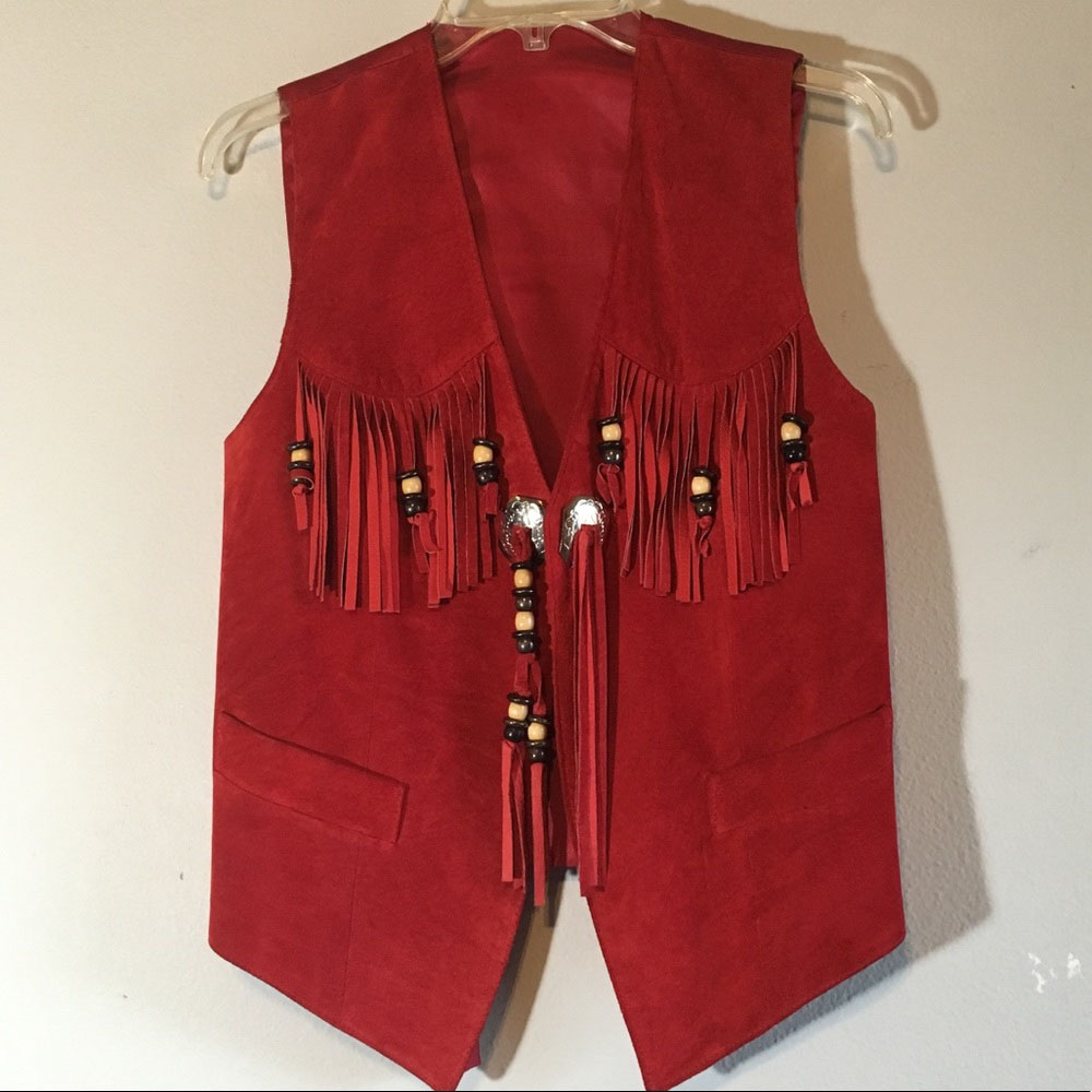 western fringe dress