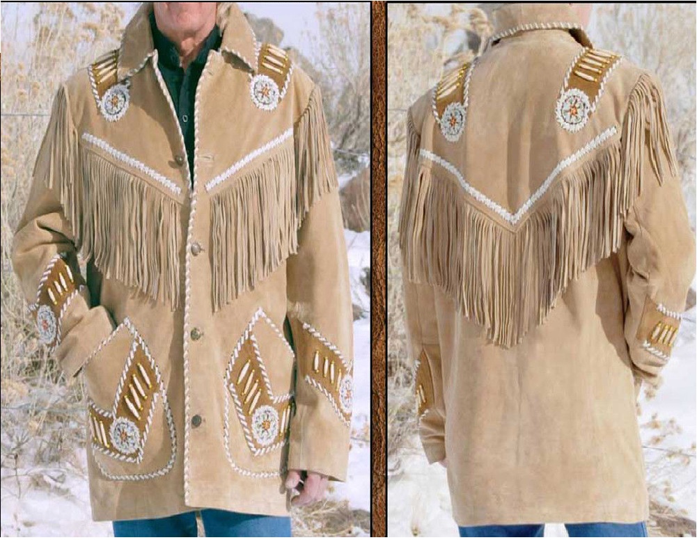 native american fringe jacket