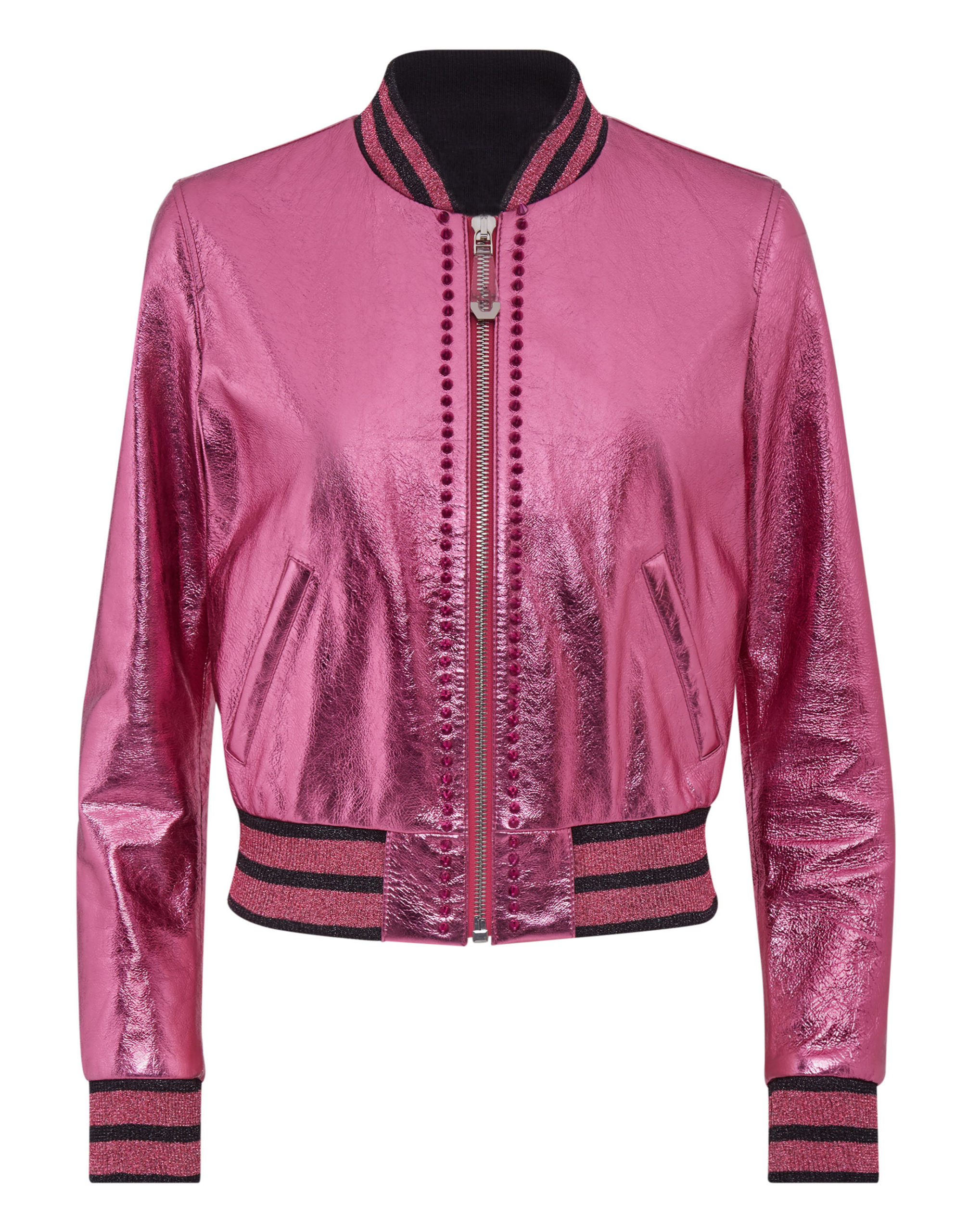 navy silk jacket