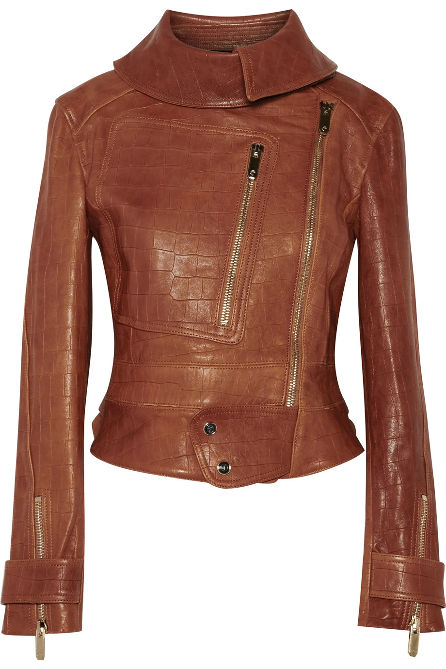croc biker jacket