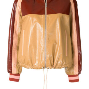 yellow colour leather jacket