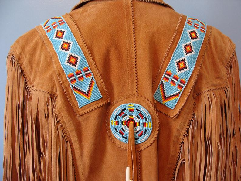 native american fringe jacket