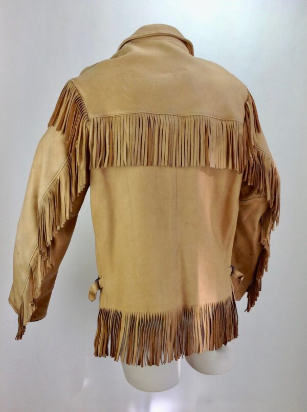 vintage fringe leather jacket