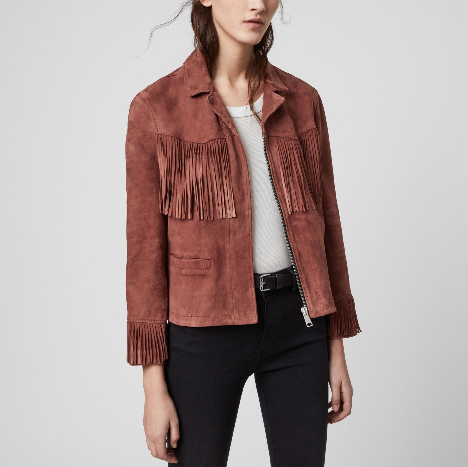 red tassel jacket