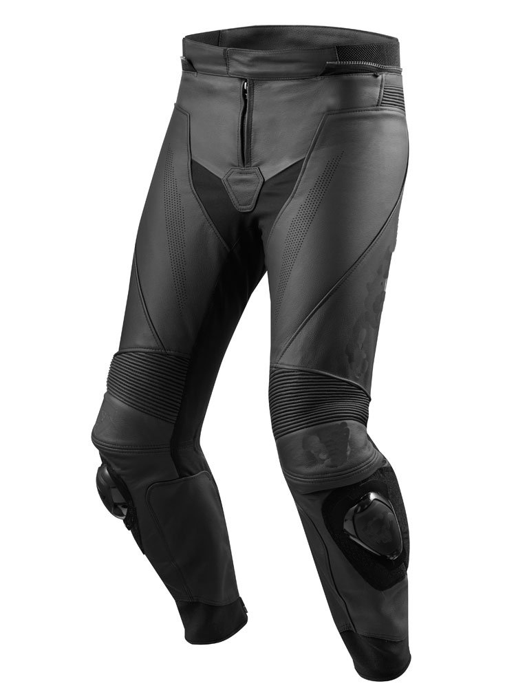 Motorcycle New Black Leather Racing Pants - Jackets Maker