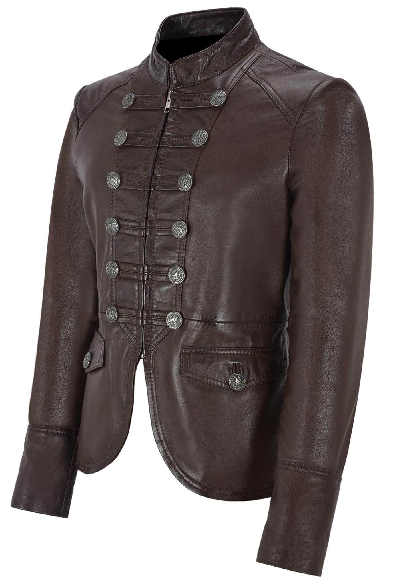 real leather jacket size 20