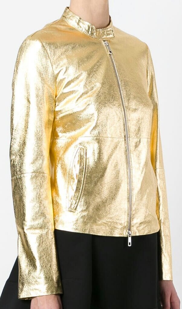 gold occasion jacket