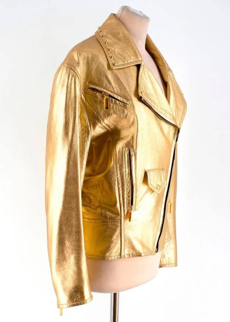 gold occasion jacket