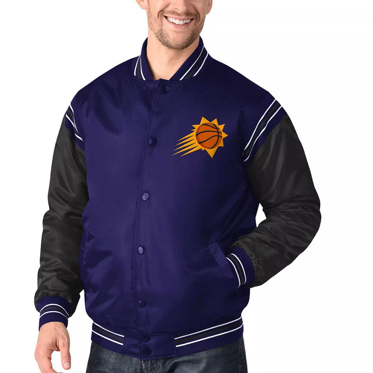 phoenix suns varsity jacket