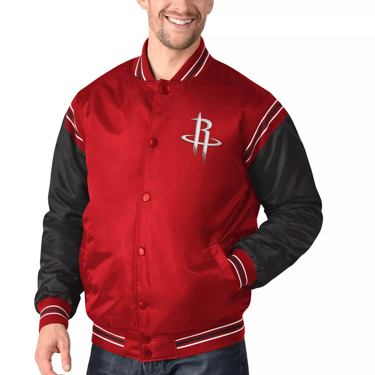 houston rockets satin jacket