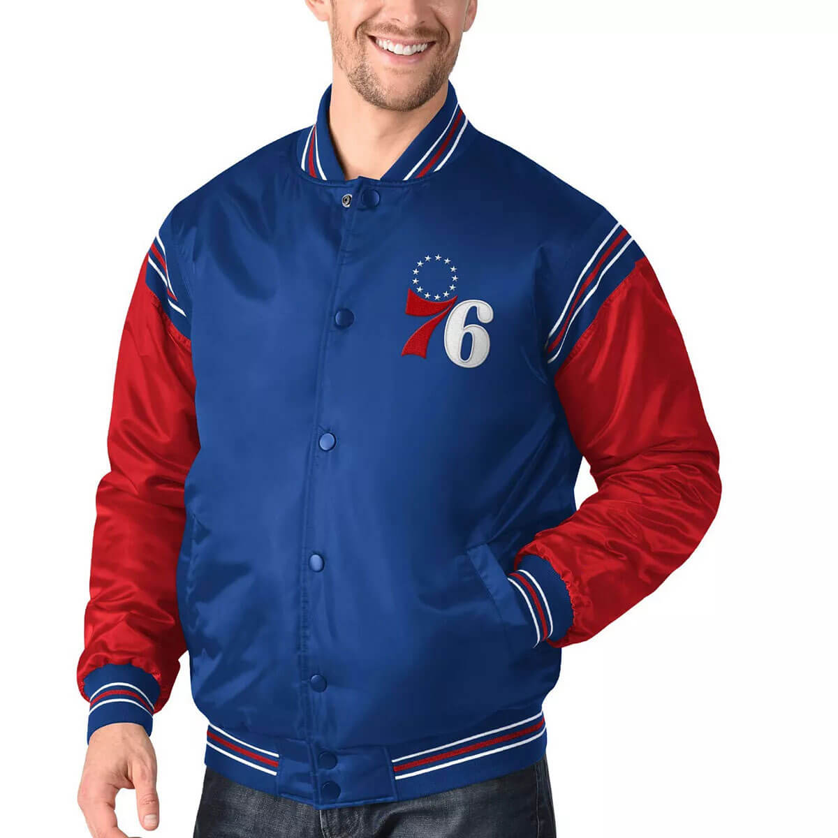 philadelphia 76ers varsity jacket