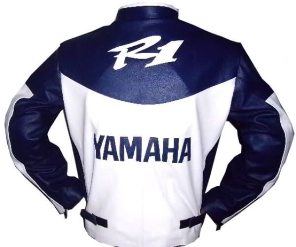 yamaha blue leather motorcycle jacket old style yamaha blue leather motorcycle jacket old style