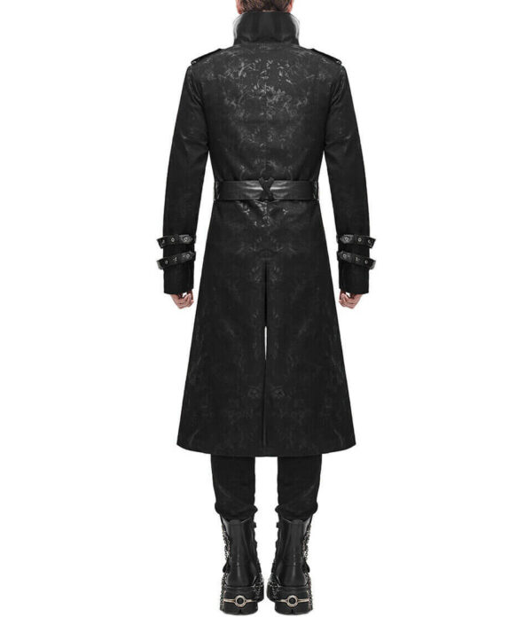 black trench coat goth