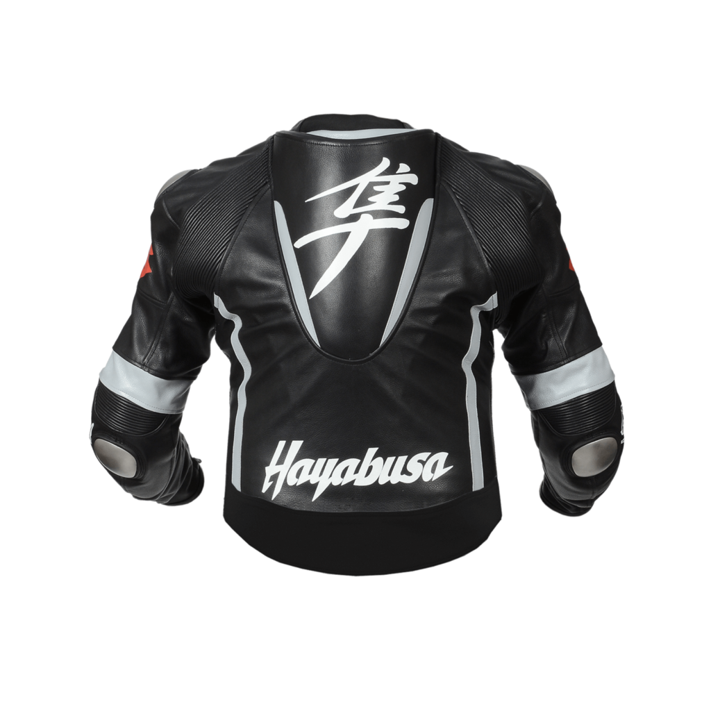 Suzuki Hayabusa Motorcycle Black Leather Jacket - Jackets Maker
