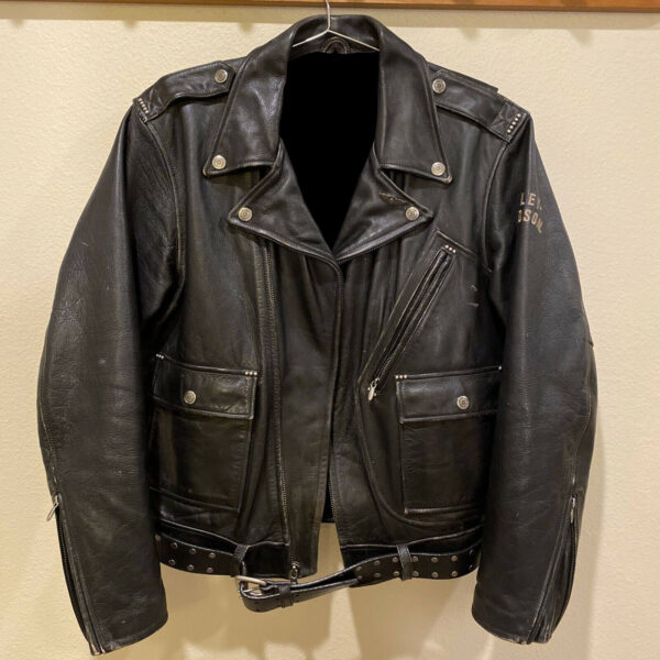 Harley Davidson Black Biker Leather Riding Jacket - Jackets Maker